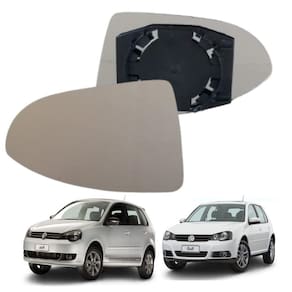 Lente Retrovisor Com Base Golf Polo 12-14 Lado Esquerdo
