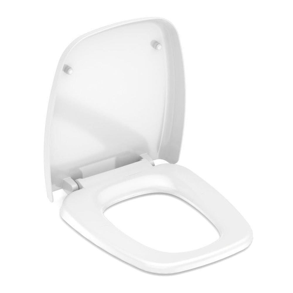 Kit 3 Assentos Sanitário com Softclose® Fit Plus Celite Branco Brilhante