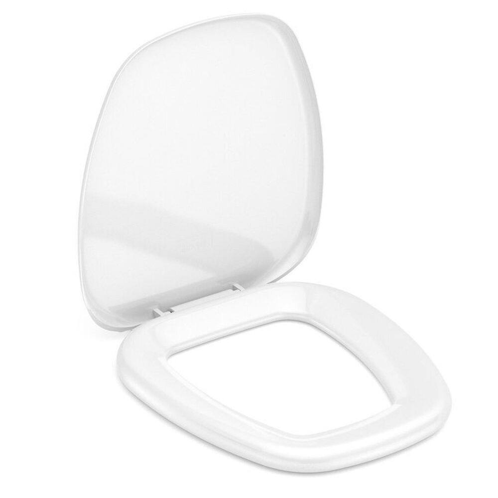 Kit 3 Assentos único Polipropileno Almofadado Confort Plus Thema Incepa Branco