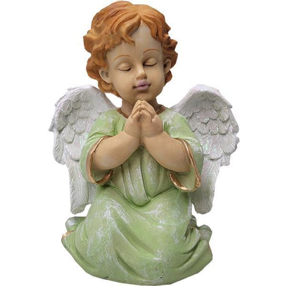 Anjo Alado Menino Rezando Grande 28046