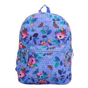 Mochila Escolar Borboletas Clio Girl Mf3015 Lavanda