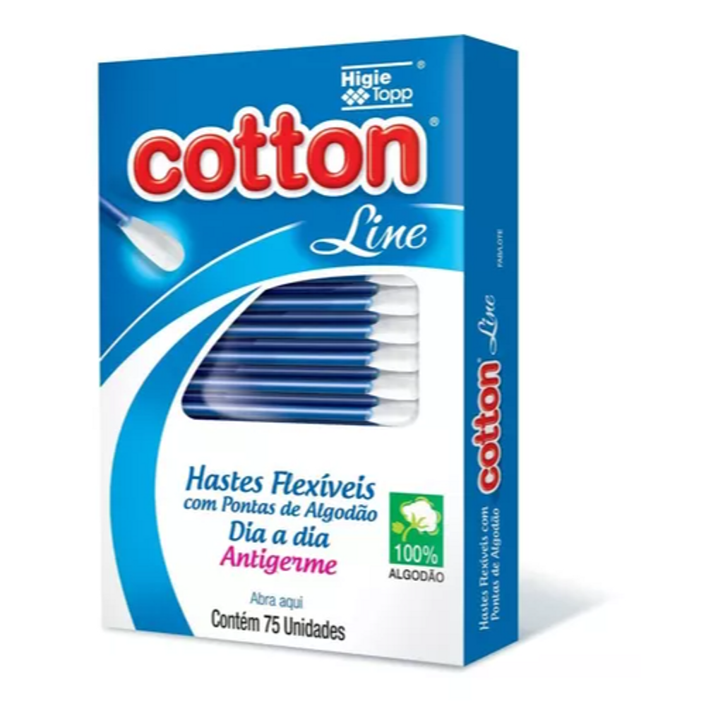 Haste Flexível Cotton Line Com 75 - Unidades