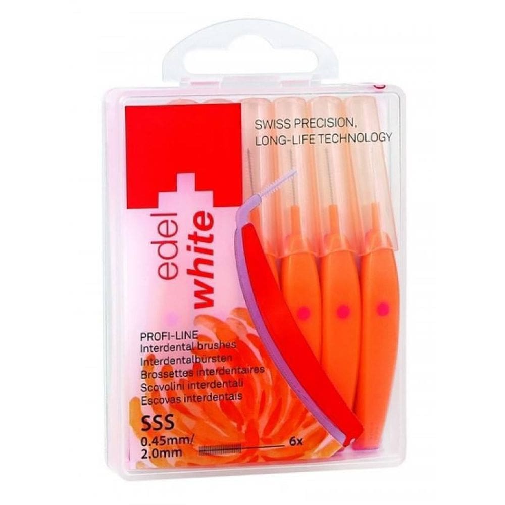 Escova Interdental Edel-White Ew-Id6 -Sss - 2.0 Mm, 0,45 Mm