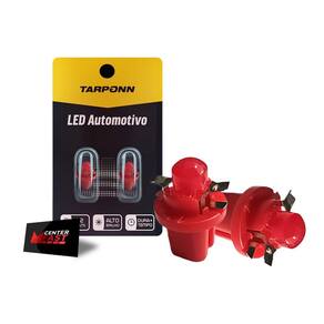 Lâmpada Led Pinguinho Base T5 Cob Vermelha Para Painel
