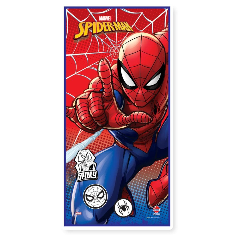 Base Decorativa Para Brincar Spiderman 140 Cm Tapete Lider