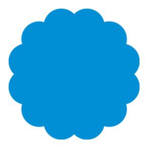 Fundo Chapado N. 7 Azul Claro C/100 Curifest