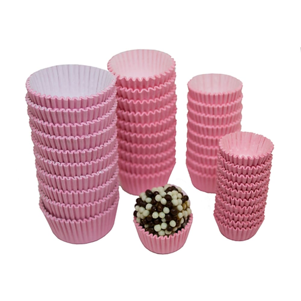 Forma Lisa P/ Doces N.5 Rosa C/100 Reiki