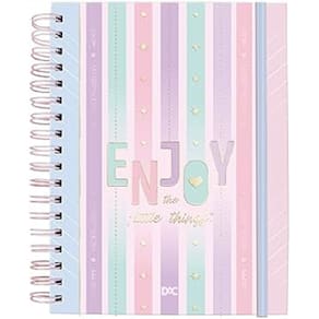 Caderno Smart Colegial Enjoy com 10 Divisórias - 80 Folhas Dac - 4610