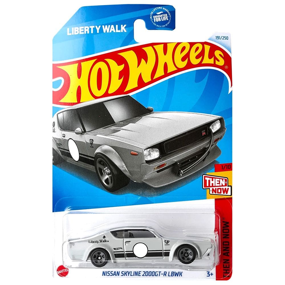 Hot Wheels The And Now Nissan Skyline 2000Gt-R Lbwk Htc65