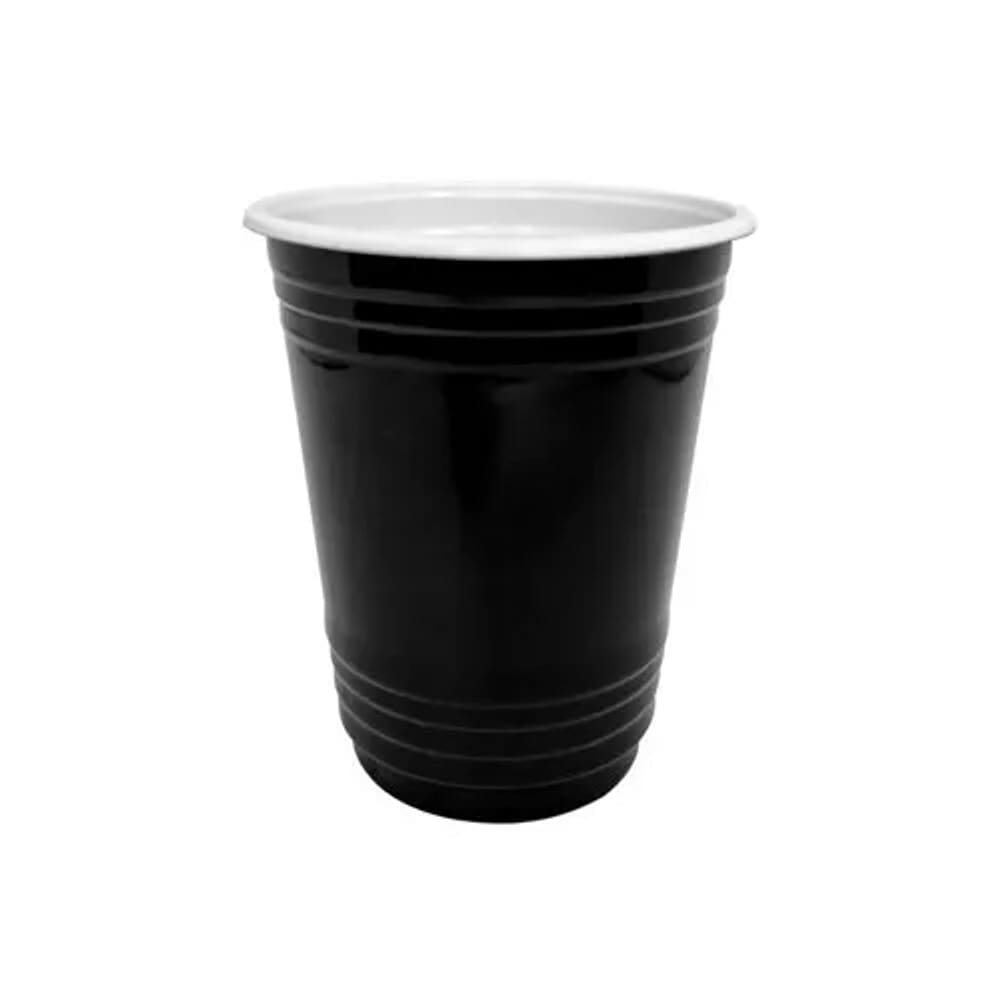 Copo 400ml Americano Preto C/25 Trik Trik