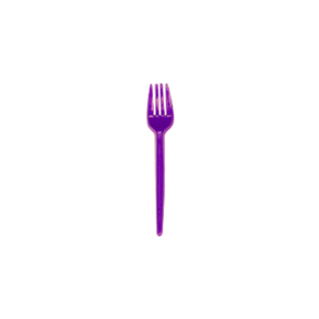 Garfo Sobremesa Roxo C/25 Forfest