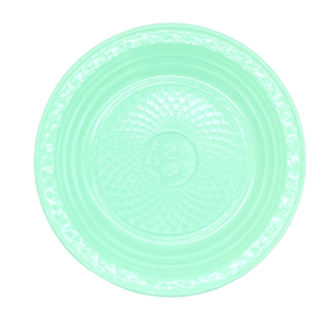 Prato 15cm Verde Candy C/10 Forfest