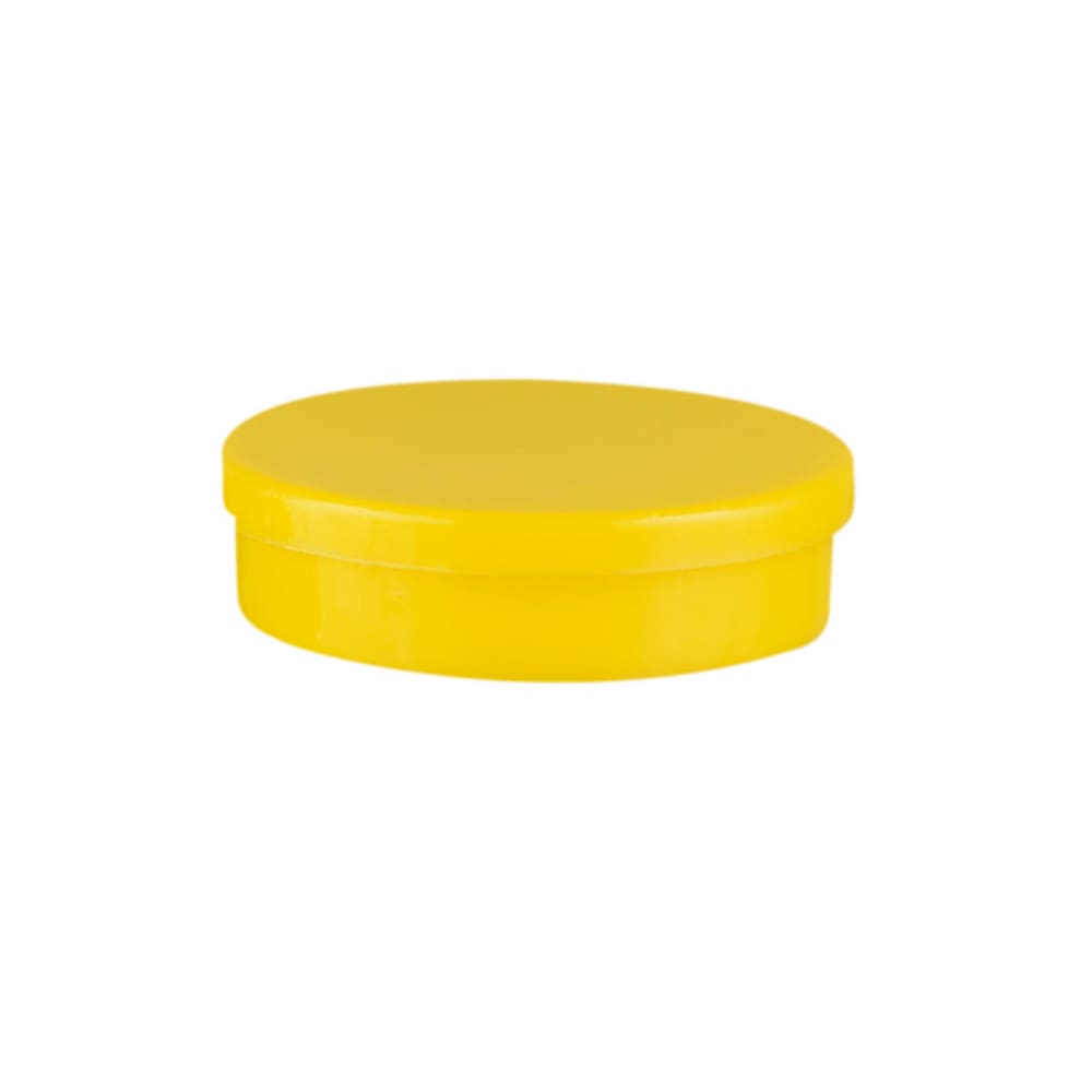 Latinha Plastica Amarelo C/10 Mirandinha