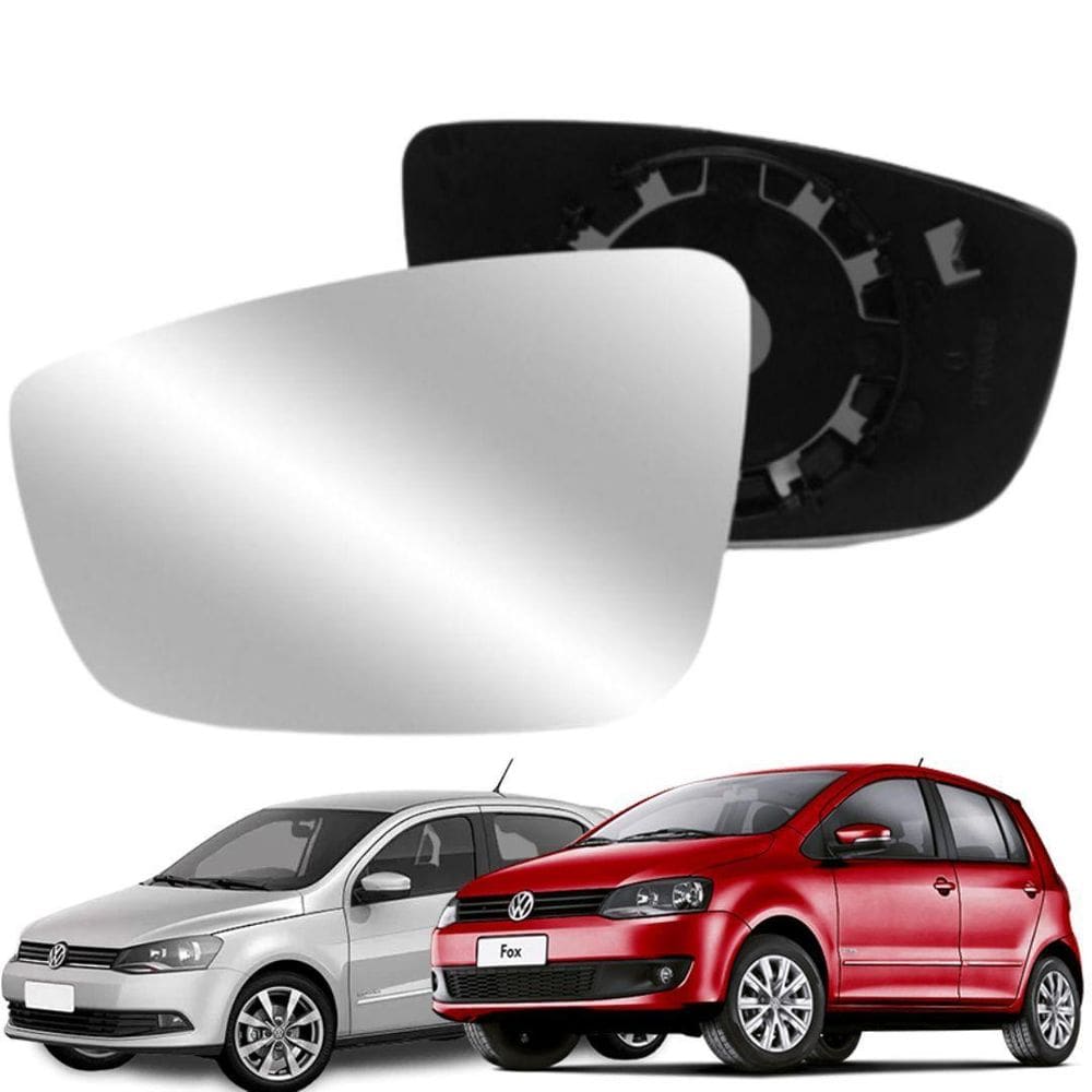 Lente Retrovisor Vw Gol G6 Fox Up 2010 11 12 13 14 15 16 17