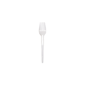 Garfo Sobremesa Branco C/25 Forfest