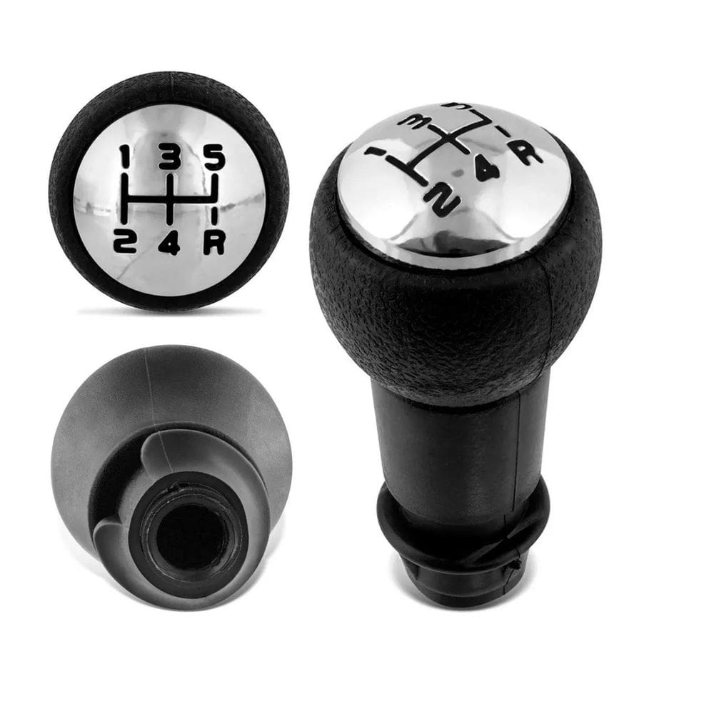 Manopla Bola De Cambio Peugeot 206 207 Sw Citroen C3 Cromada