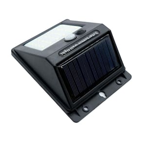 Luminária Solar Sensor De Presença Balizador 20 Leds