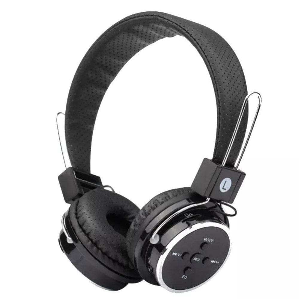 Fone Ouvido Estéreo Bluetooth Mp3 Radio Fm B-05 Preto