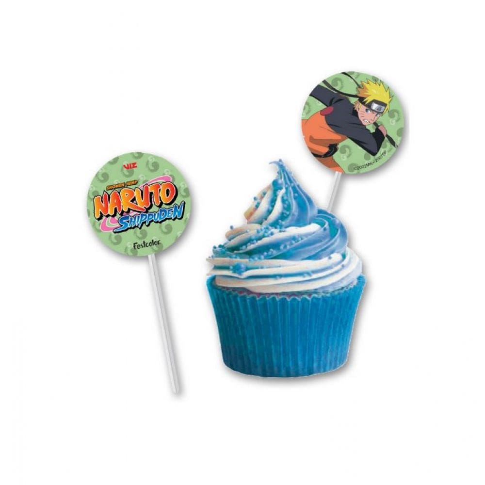 Topper P/ Doces Naruto C/8 Festcolor