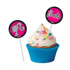 Topper P/ Doces Barbie C/8 Festcolor