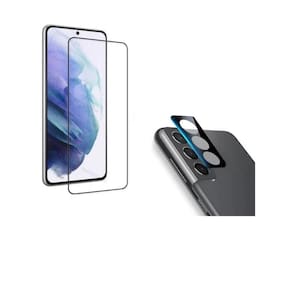 Película Vidro 3D + Película Lente Da Cam Para Galaxy S21 Fe