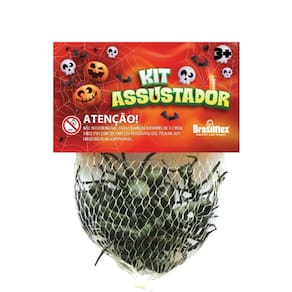 Kit Halloween Aranha E Cia C/12 Brasilflex