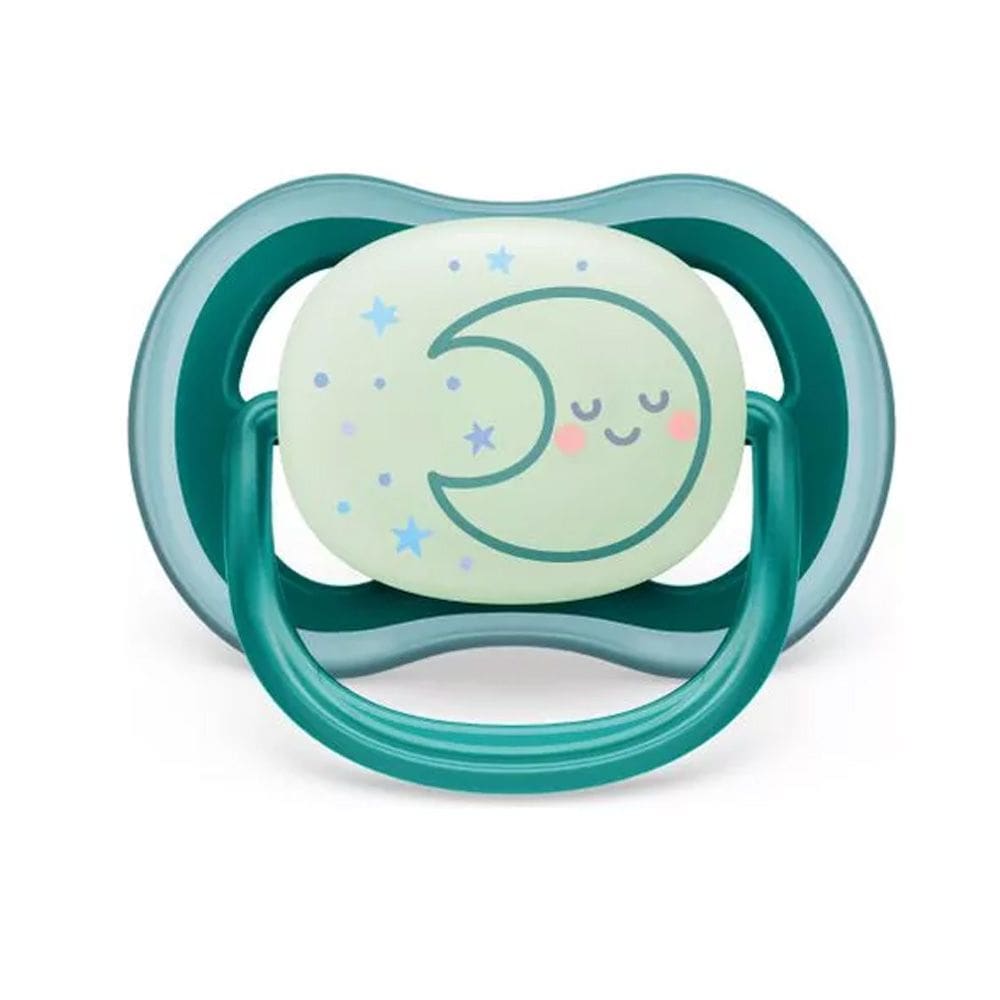 Chupeta Ultra Air 6-18m Nighttime Azul Philips Avent