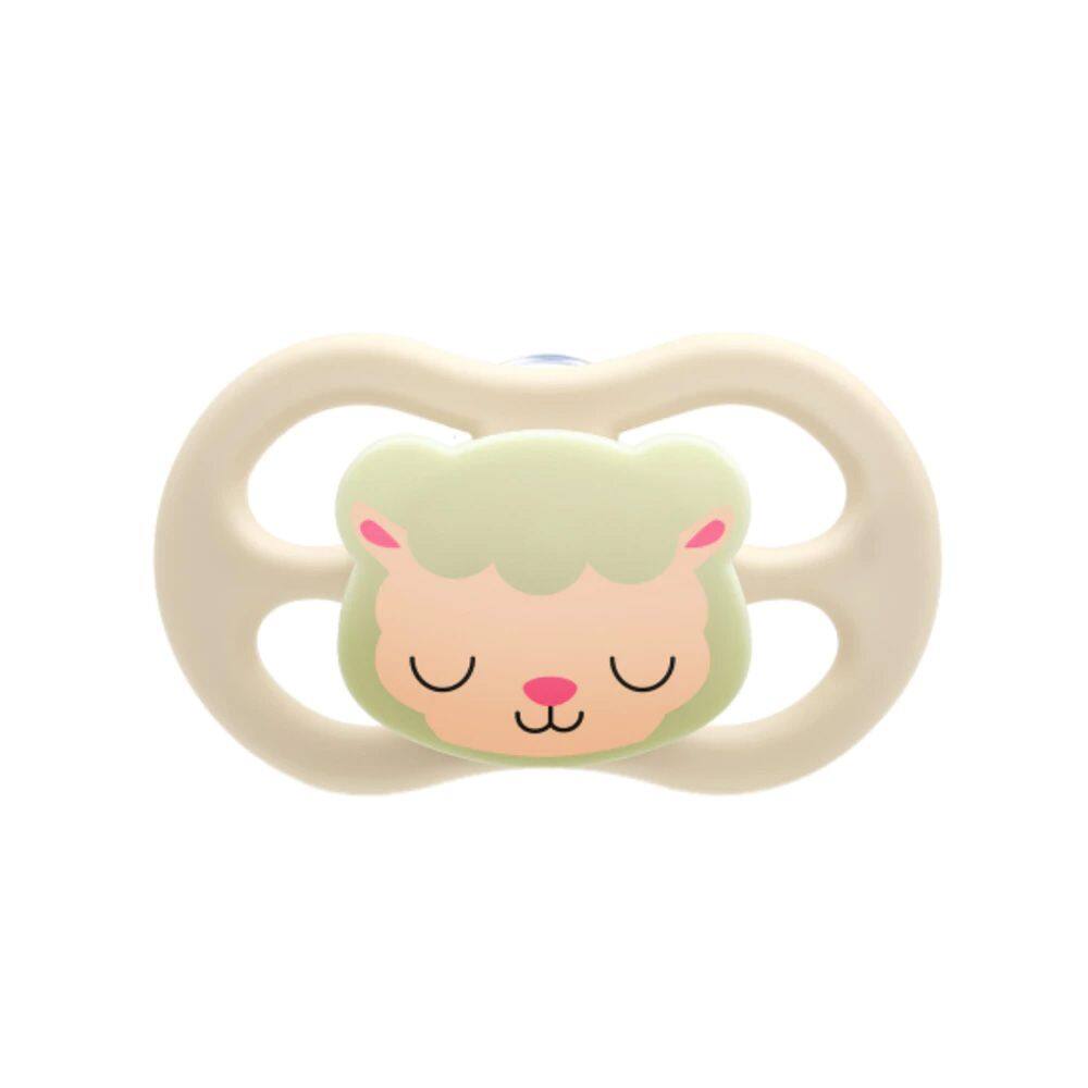 Chupeta Little Friends Glow 0-6meses Ovelha Lillo
