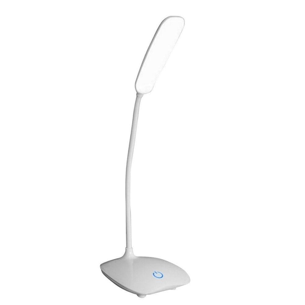 Luminária Mesa Flexível Touch Sem Fio 3 Níveis Luz 14 Led