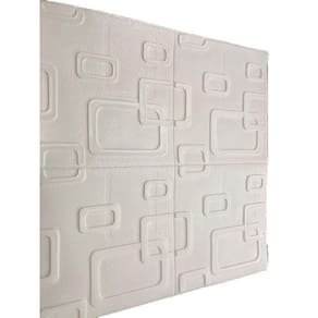 25 Placas Espuma 3D Autoadesiva Modelo Quadrado