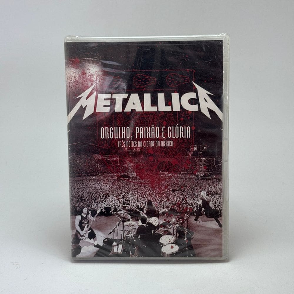 DVD Metallica - Orgulho, Paixão e Glória