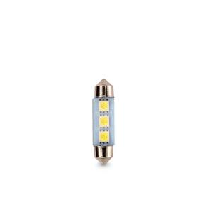 Lâmpada Led Interior Carro Torpedo 3 Leds 5050 39 Mm Tarponn