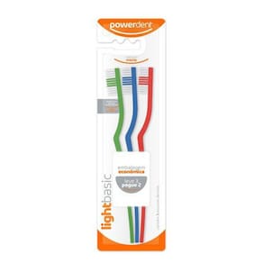 Escova De Dentes Light Basic L3P2 Macia - Powerdent