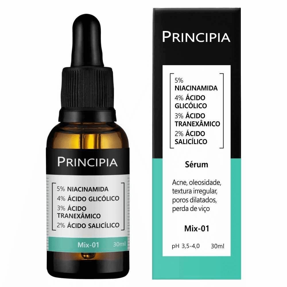 Principia Sérum Skincare Anti-Acne 5% Niacinamida + 4%