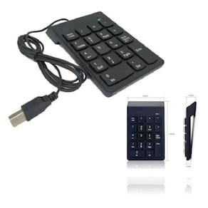 Mini Teclado Numérico Slim Portátil Usb Com Fio