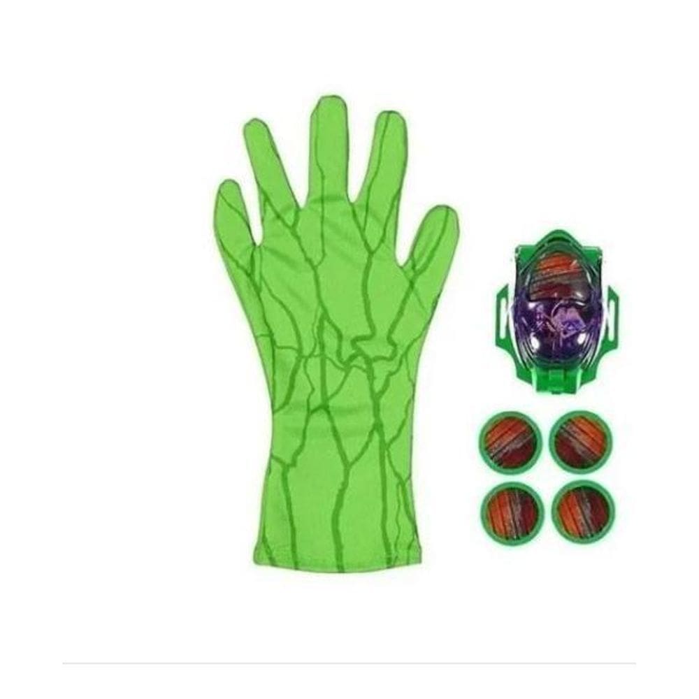 Luva Lança Discos Hulk C/Luz E Som Vingadores Brinquedo