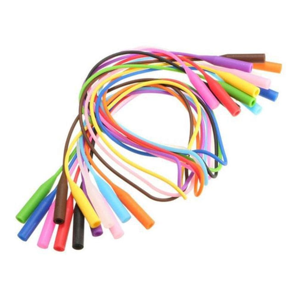 Cordinha Óculos Salva Óculos Moda Corrente Silicone 10 Und