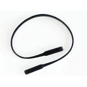 Cordão De Silicone Infantil Para Óculos 22Cm 3 Un Preto