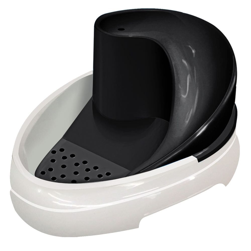 Fonte Cascata Bebedouro Purificador Cão Gato preta 110 V