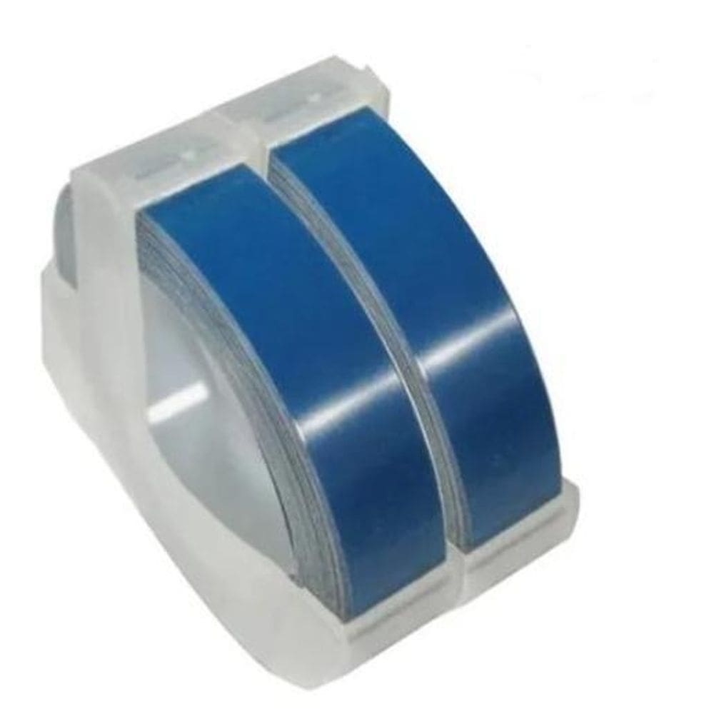 Fita Vinil Azul Lago Aplicável Manual Dymo 12Mm 3Dob35 2 Un