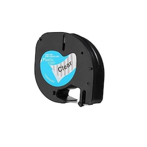 Fita Rotulador Dymo Letratag Plástica 12mm Compativel