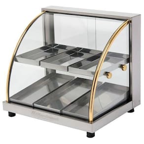 Estufa curva 06 bandeijas Dupla Marchesoni salgado 110 Volt