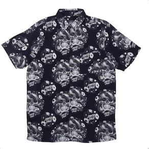 Camisa Masculina Santa Cruz Botanic Skull Shirt