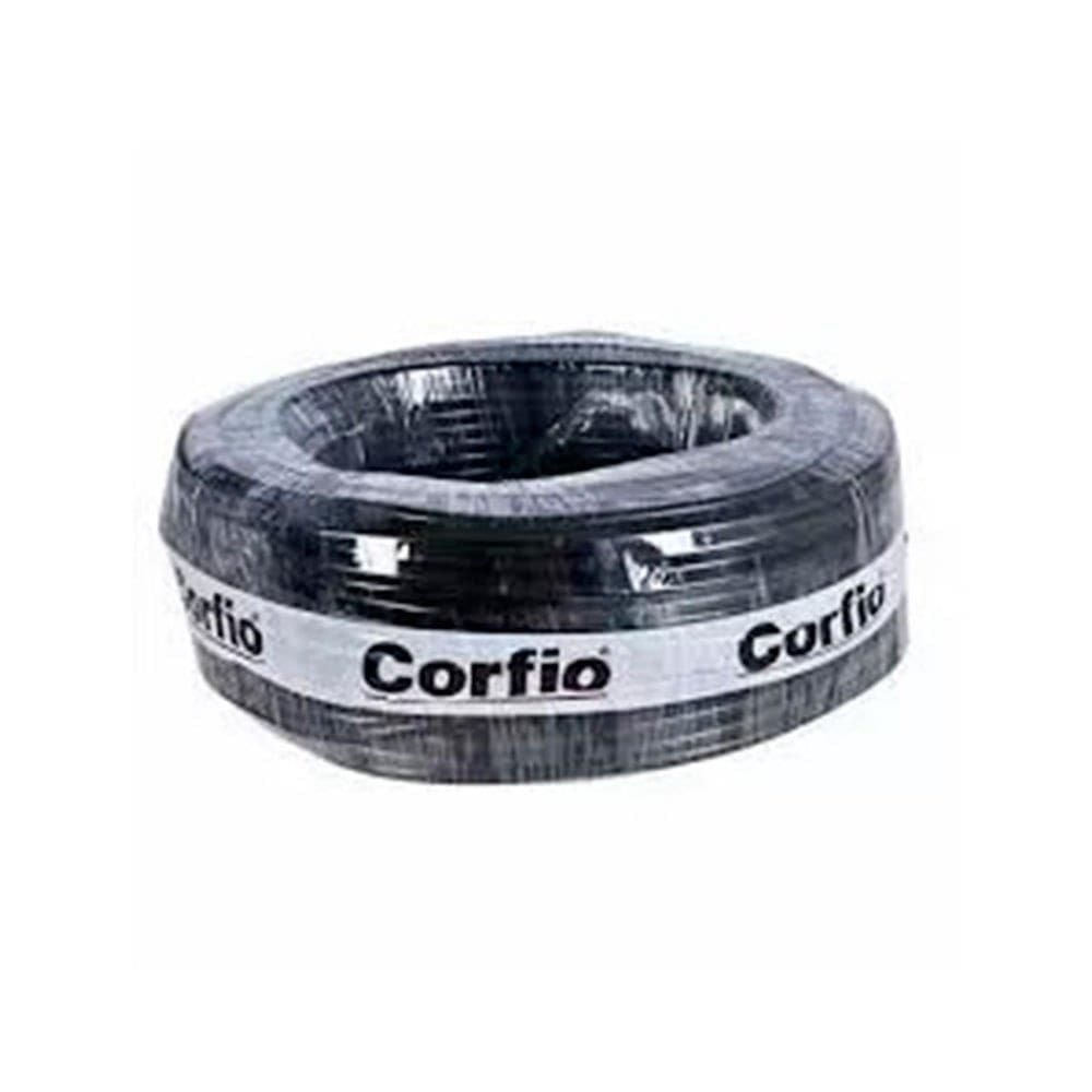 Cabo PP Corfio 3X2,5mmx100m Rolo 1KV Preto