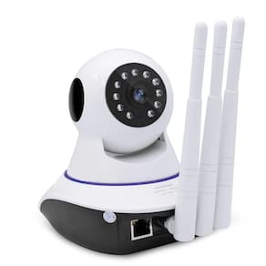 Babá Eletrônica Câmera Wi-Fi Visão Noturna Microfone Sem Fio