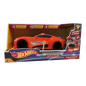 Carro Hot Wheels Turbo Com Luz E Som Multikids - Br1431