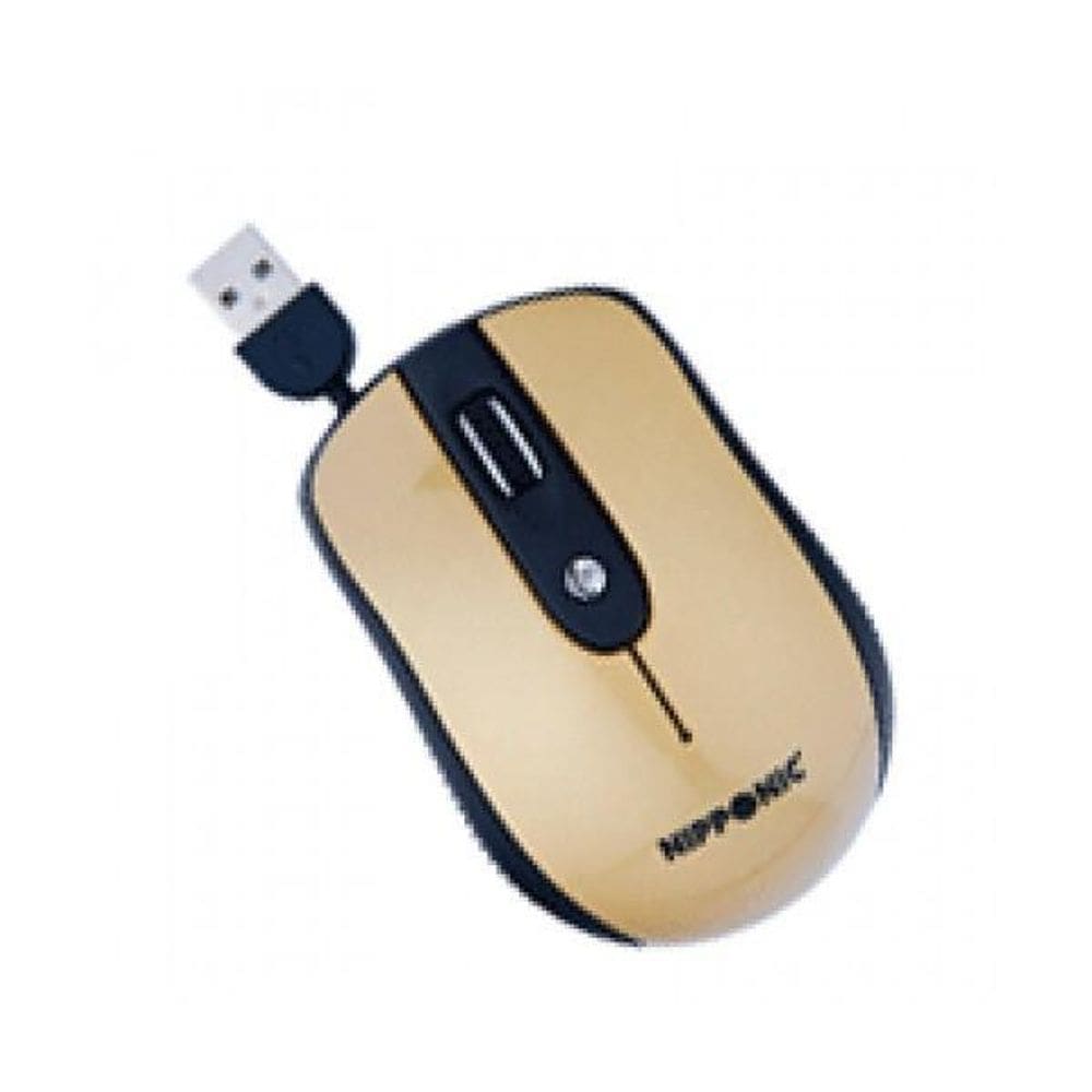 Mouse Optico Nipponic P/Note Ret.Mc319A Usb Ouro Homologação: 158542114373