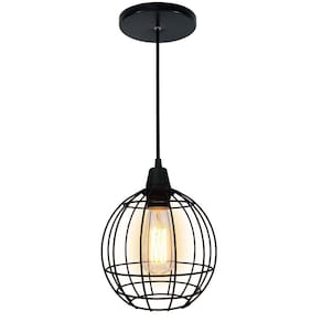 Pendente Curve em Aço Preto - 20cm - 370g