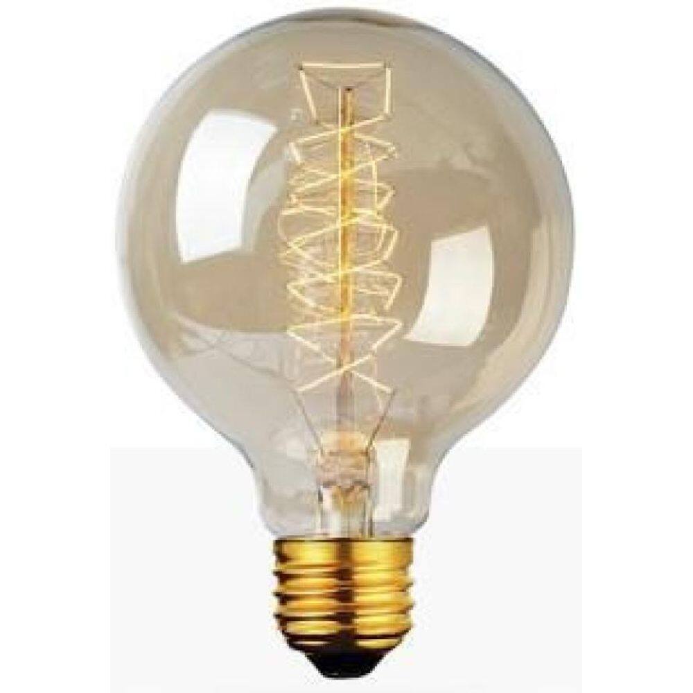 Lâmpada Filamento De Carbono G80 40W Retro Vintage - 220V