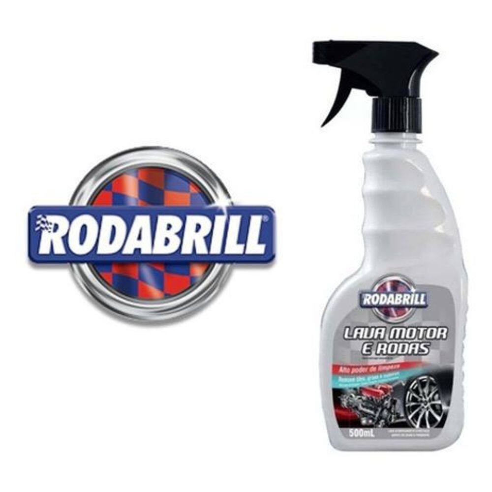 Lava Rodas E Motor Com Gatilho - Rodabrill 500Ml